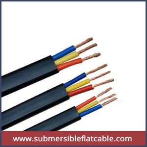 Flexible submersible cable